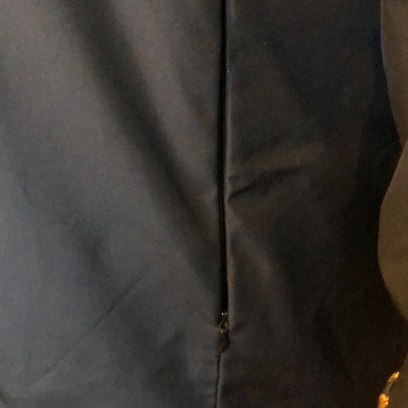 Dana Buchman Down Blk Coat Foxtrim Nwot  REDUCED! - Picture 6 of 10